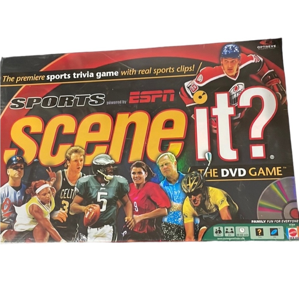 ESPN Sports Scene It? DVD Trivia Game